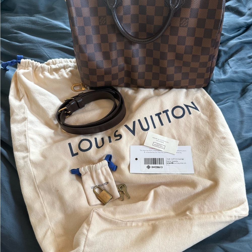 Louis Vuitton Speedy Bandoulière 30 Damier Ébène